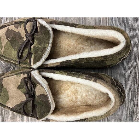 Johnston & Murphy Mens Size‎ 12 Grant Searling Suede Slip On Moc Camouflage main image 9